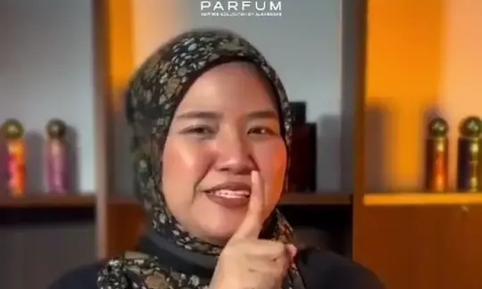 Hiasan bunga pastel untuk koleksi wangian